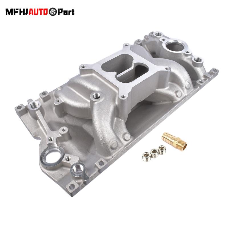 Dual Plane Vortec Air Gap Intake Manifold For Small Block Chevy SBC 350 1996-up 2028, 22028, PC22028, 52028