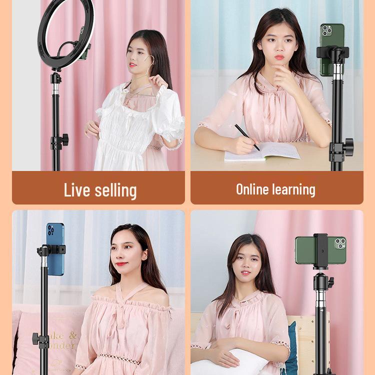 360° Rotation Bluetooth Selfie Stick Tripod for Live Streaming, Vlogging, and Travel with Remote Control