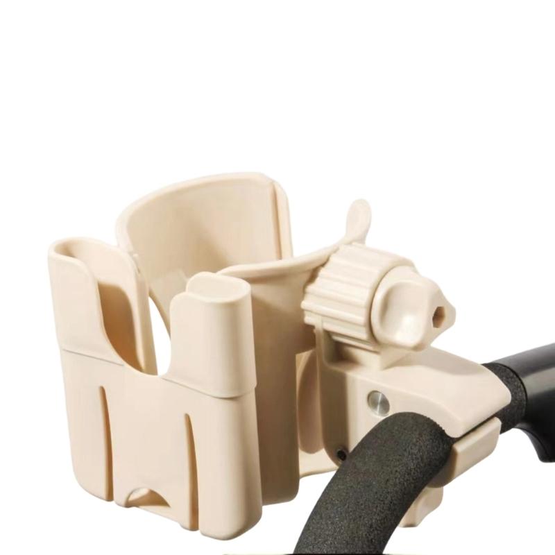Universal Stroller Cup Holder And Phone Mount For Baby Carriages With Anti Slip Clamp Fit Most Round And Flat Tubes