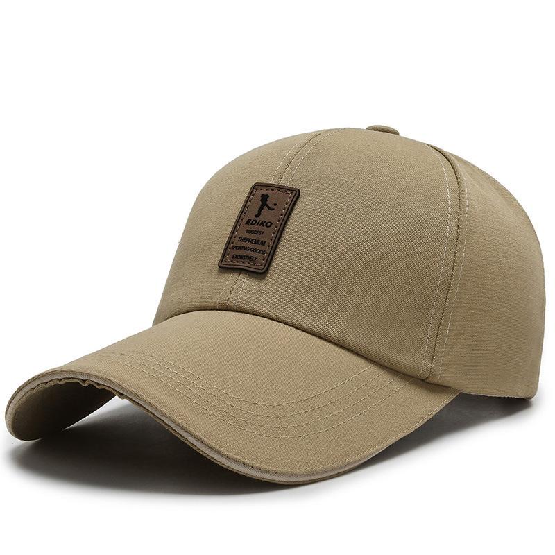 Hat Men's Spring and Summer New Versatile Sunscreen Sunshade Fishing Cap Extended Brim Fashion Baseball Cap Won the Bidding Cap Women
