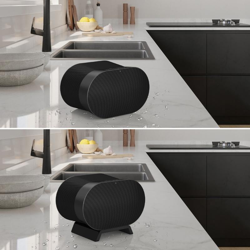 Quality  Surround Sound Speaker Riser Speaker Base for  Era300 Speaker Neatly Fitted with Non-slip Pads Stand