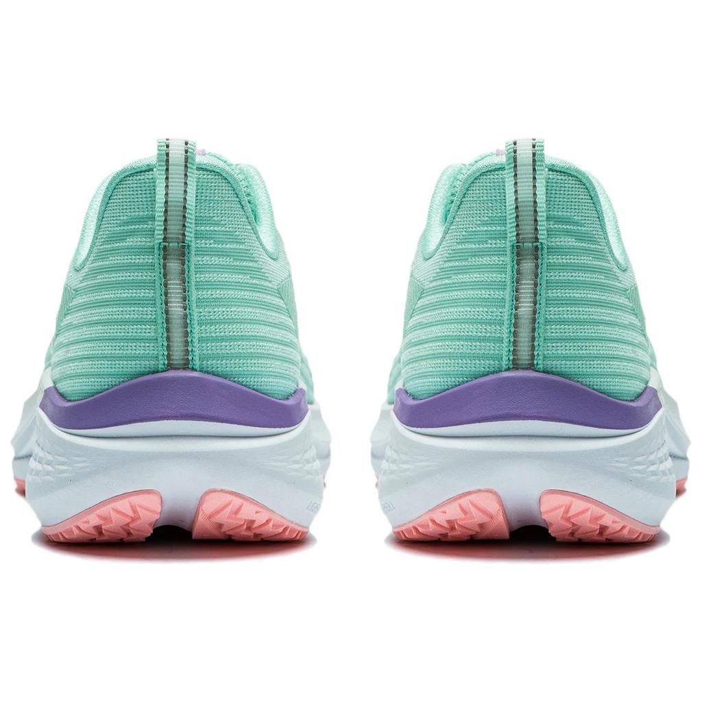 New LiNing Red Hare 7 Cushioning, Slip Resistant, Lightweight Low Top Running Shoes Women's Aqua Green ARPU004-26