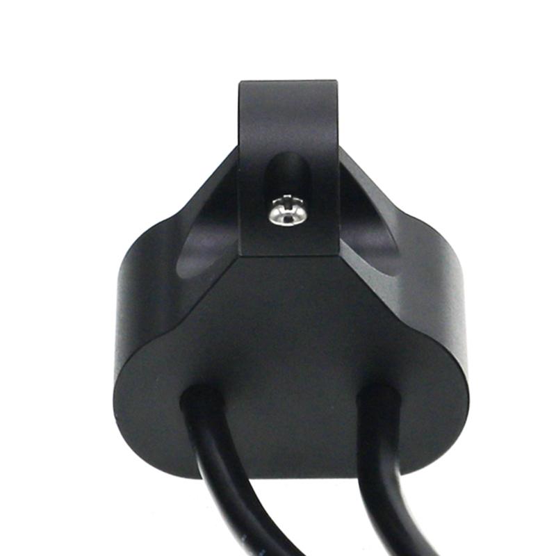 LMoDri Aluminum alloy Motorcycle Switch Button Manual-return Self-return Button LED Light Lamp Control CNC