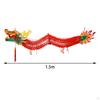 3D Chinese Year Paper Dragon Garland Hanging Decoration Restaurant