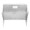 Klappbarer Holzkohlegrill aus Edelstahl, Mini-Grill mit abnehmbaren Teilen, tragbar, ideal für Camping im Freien