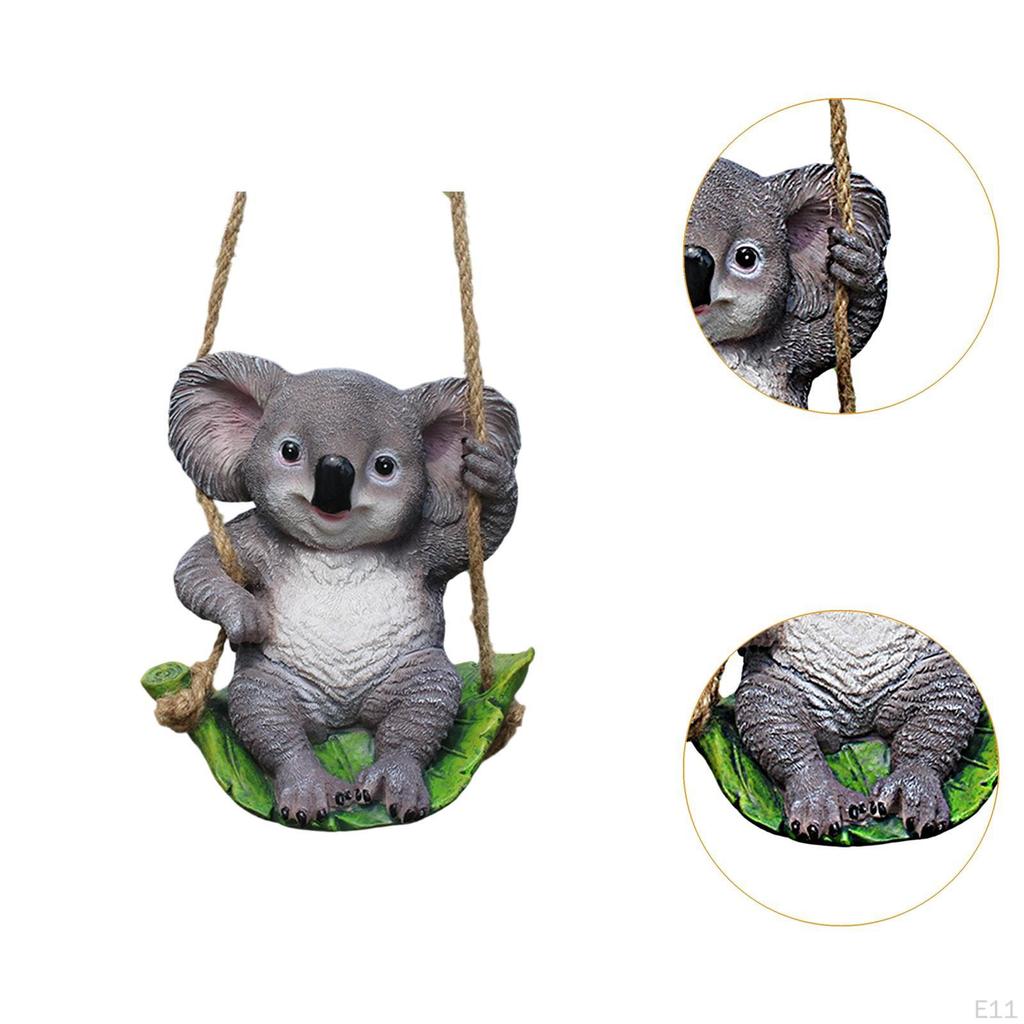 Decorative Hanging Figure Made of Resin with A Garden Animal Motif, Collector's Item for