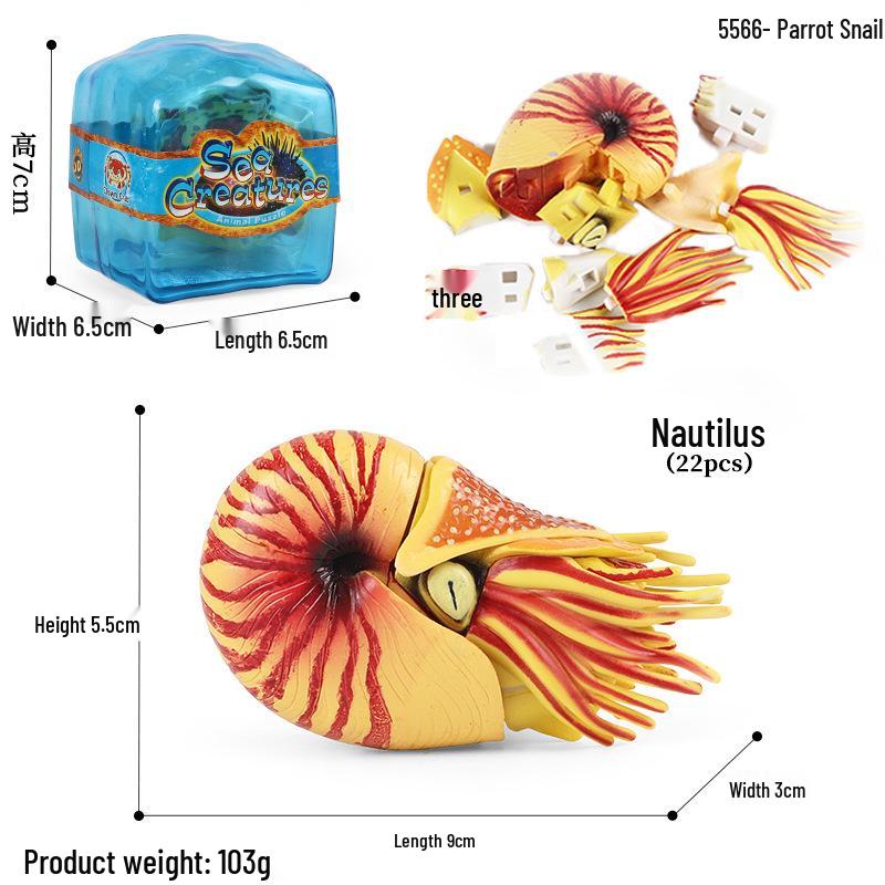 4D Insect Model Toy Set: Ladybug, Stag Beetle, Centipede, Ant, Fly, Mantis