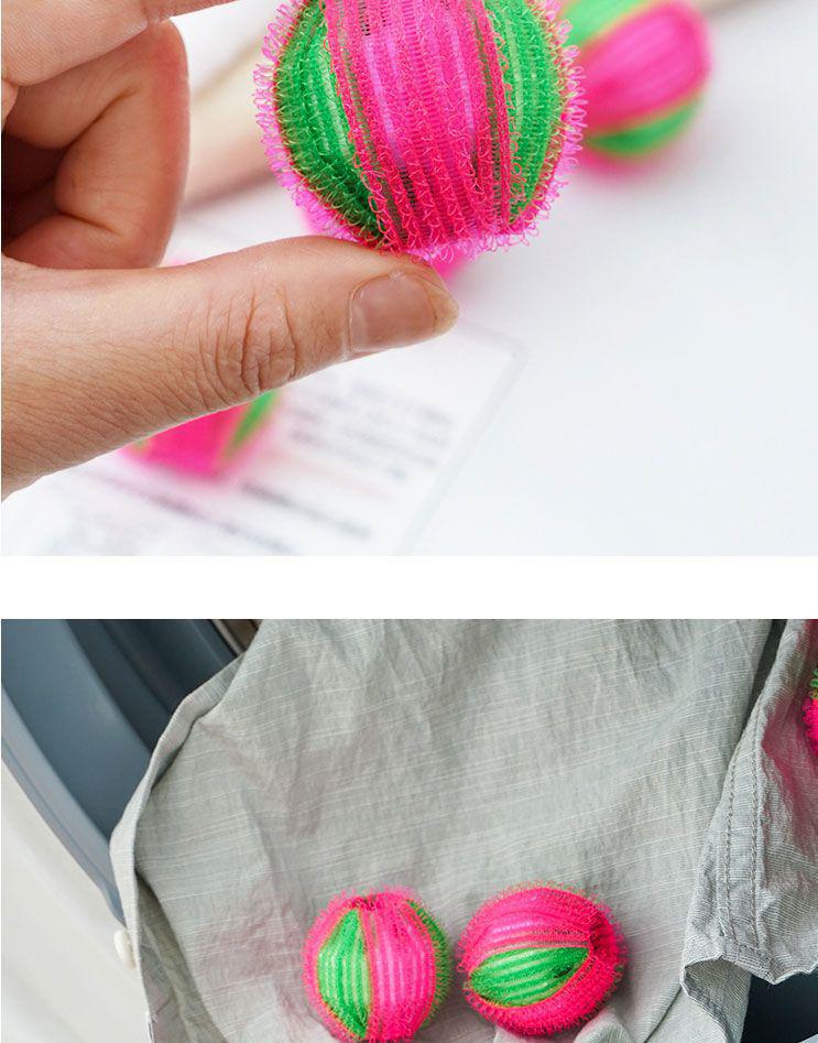 12-Pack 35mm Large Nylon Anti-Tangle & Anti-Knot Washing Balls for Stain Removal