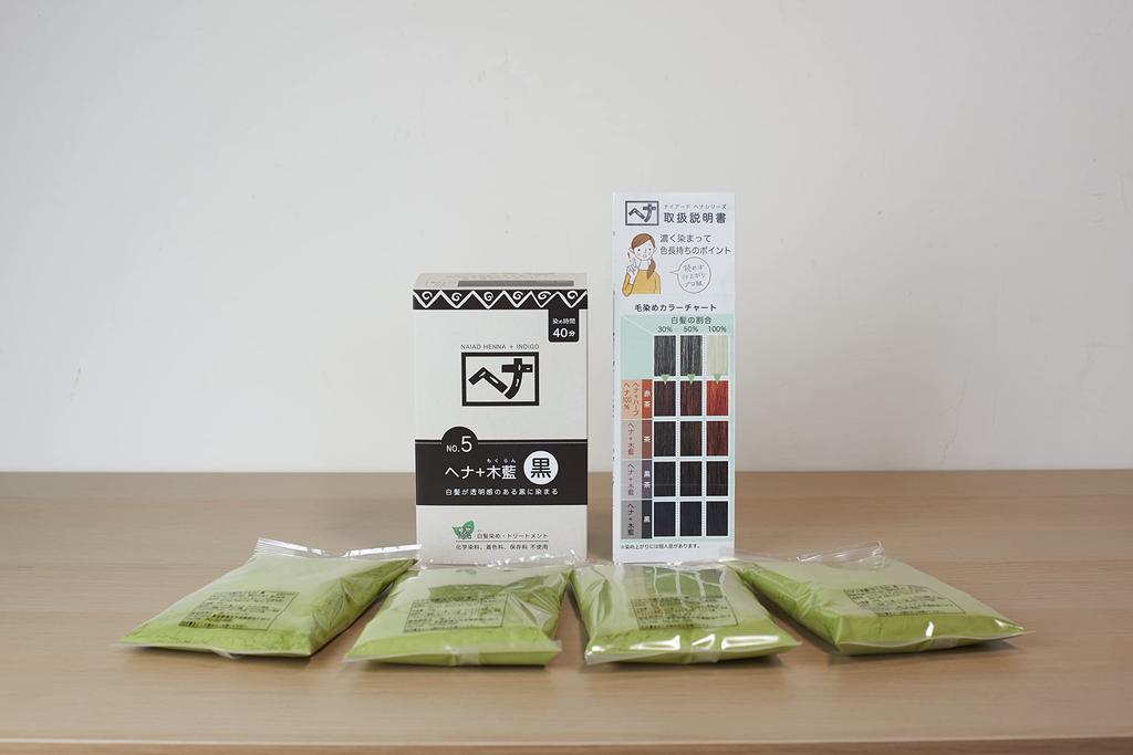 Naiad Henna Indigo Black 400g +