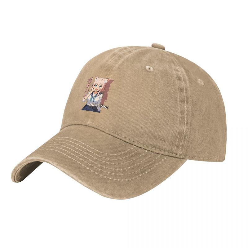 Unisexg Shanhui Anime Character Washed Canvas Baseball Cap Unisex Adjustable Hat Streetwear Fashion Accessory for Unisex and Women