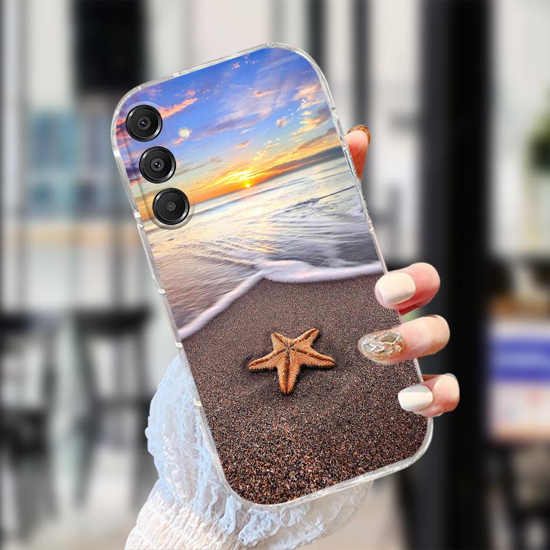 For Samsung S23 S24 FE Case S25 Edge Slim Transparent TPU Soft Phone Cover On Galaxy S22 Plus S23+ S24+ S25+ Clear Protector
