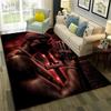 2026 New Legend Rappers Star Art Cartoon Hip Hop Rug for Bedroom Living Room Sofa Home Doormat Decor,Kid Play Non-slip Floor Mat
