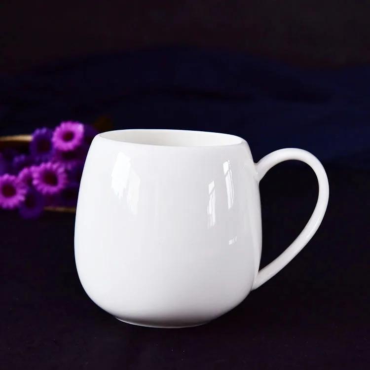 

Простая керамическая белая кофейная чашка в европейском стиле, кружка для питья, фарфоровая, для дома, для завтрака, для молока, для кофе, кухонная утварь, фарфор 401-500ml