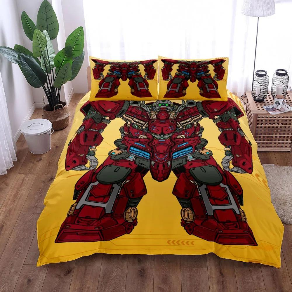 

Shin Getter Robot Duvet Cover Set King Queen Double Full Twin Single Size Bed Linen Set EU single(135x200cm)
