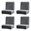 Dining Chair Slipcovers Machine Washable Polyester Fabric Nonslip Designs Various Color For Home Decoration