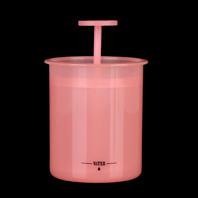 

Портативный пеногенератор, очищающее средство для лица, пенопластовая чашка для мытья тела, пузырьковый аппарат, барботер розовый