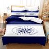 Nautical Anchor And Compass Duvet Cover Set Bedding Comforter Sets King Size  3D Children'S   1 Quilt Cover