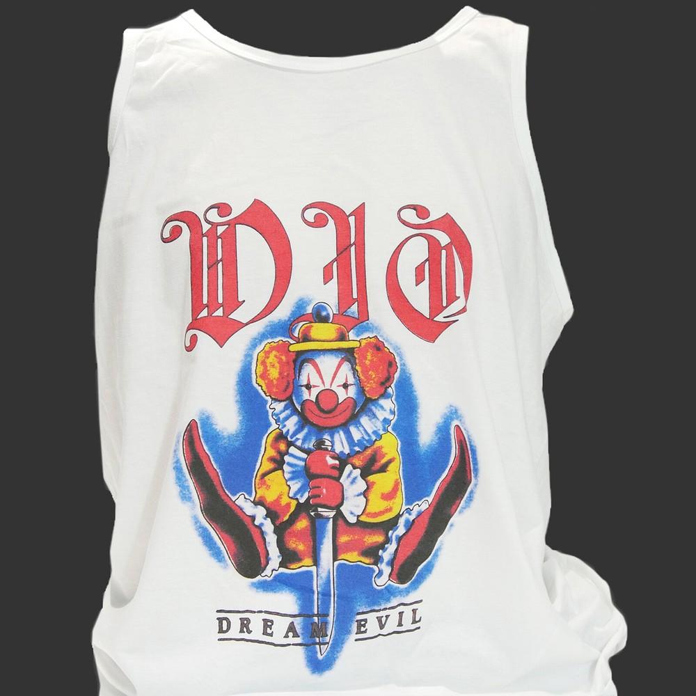 

Dio Metal Rock T-SHIRT vest top unisex white S-4XL S