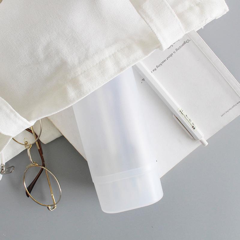 Creative Simple Series Portable Desktop Organizer Pen Holder Pencil Bag Storage Box School Office Stationery