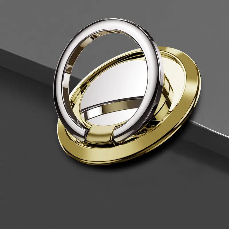 Uchwyt pierścieniowy na telefon komórkowy Stojak 360° Obrót Pierścień na palec Uchwyt Magnetyczny uchwyt samochodowy Naklejka na tył telefonu Podkładka Wspornik Ultra cienki