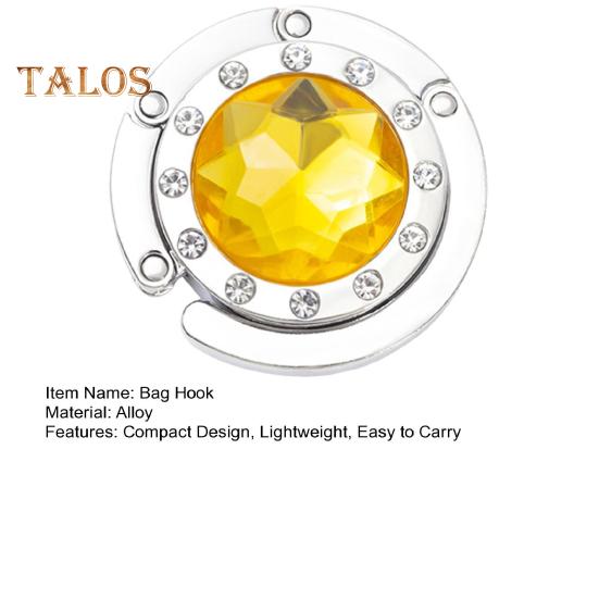 Składany wieszak na torbę z magnesem, antypoślizgowa konstrukcja, uniwersalna kompatybilność, kompaktowy, przenośny wieszak na torebkę