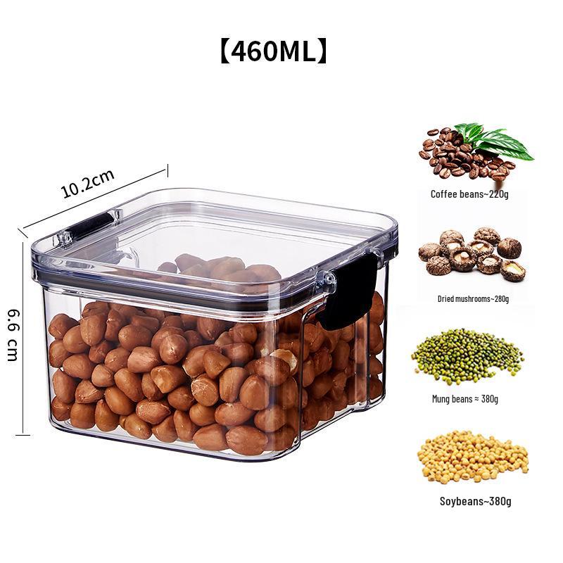 Transparent Food-Grade Plastic Storage Jar for Soups