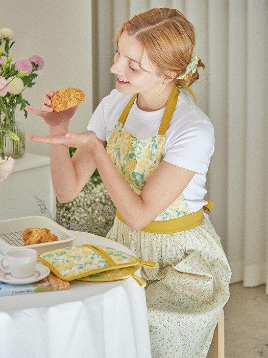 The Warmth Ribbon One-Piece Apron_Yellow Yellow