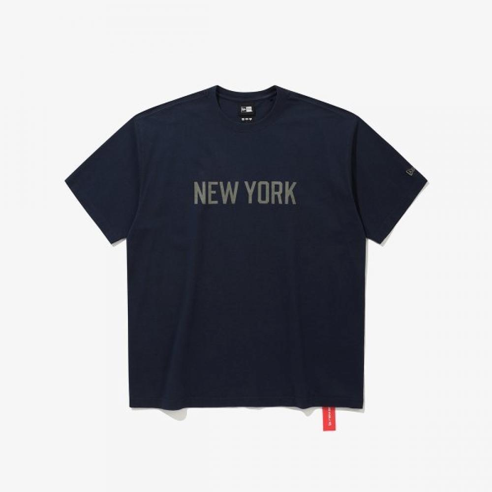 New Era Mlb CoopersTown New York Yankees Flag T shirT Team Navy 15147545