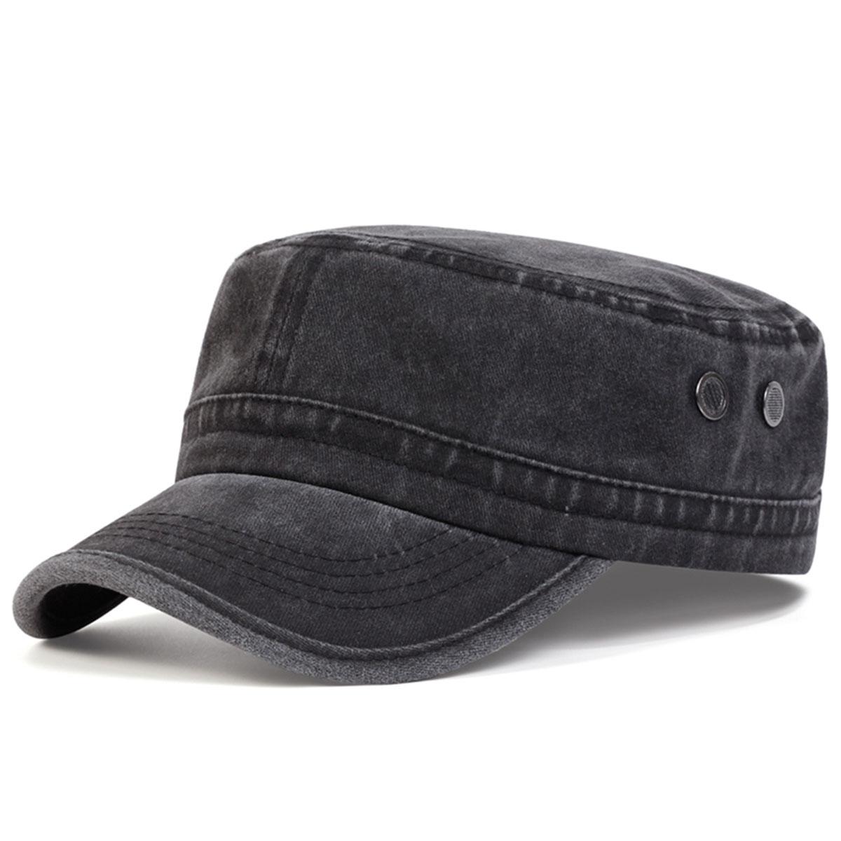 

1Piece Unisex Vintage Wash Flat Caps Outdoor Sunscreen Leisure Hat Spring Autumn Travel Tourism Beach Vacation