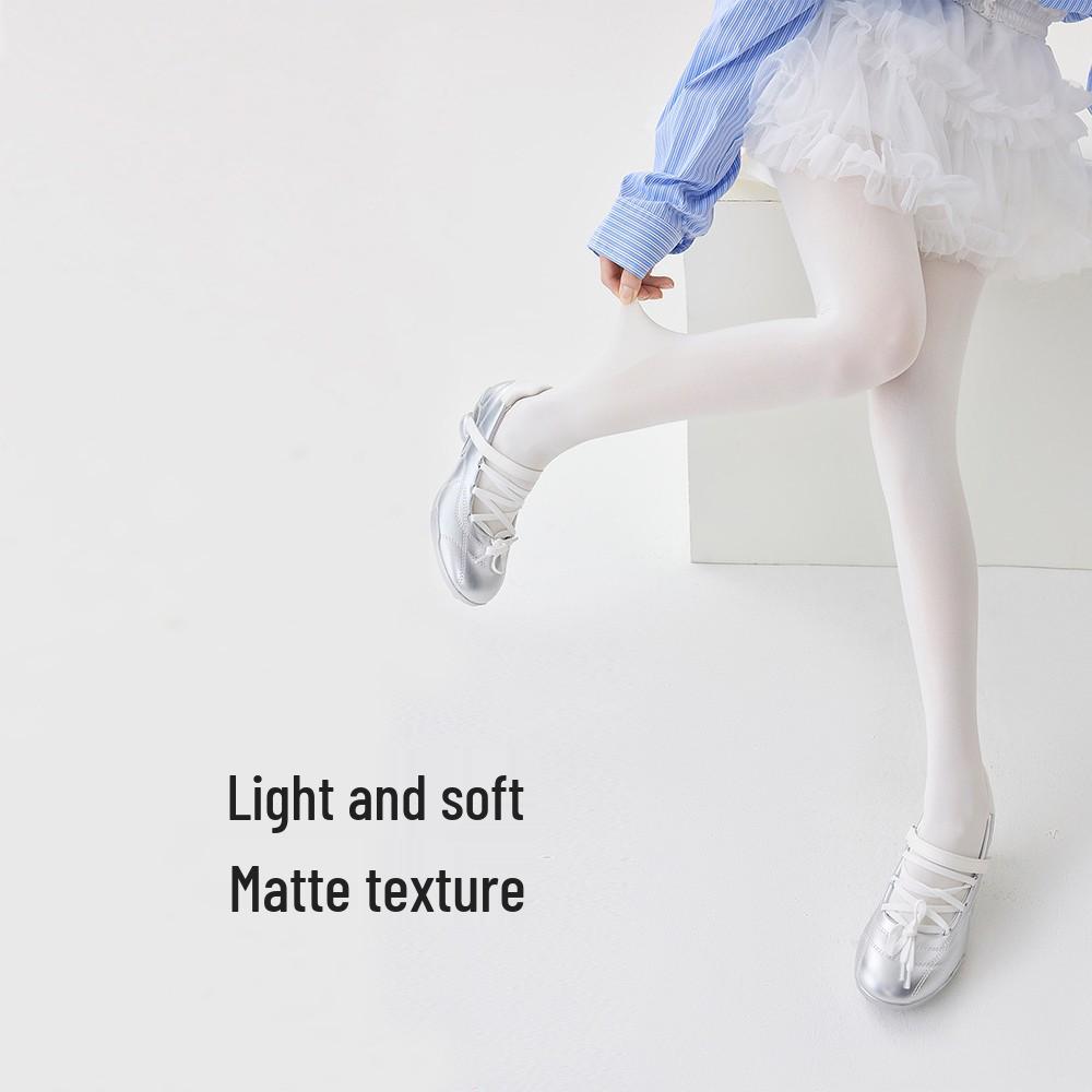 Spring & Autumn 80D Velvet Sheer Tights, Matte Gray Leggings for Women