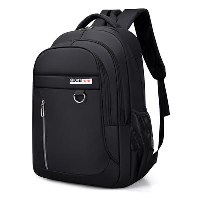 Zaino da Uomo Grande Capacità Viaggio Laptop 15,6" Nero Zaino Scolastico Borse Adolescente College Borse per Libri Ragazzo Ragazza Zaino Studente