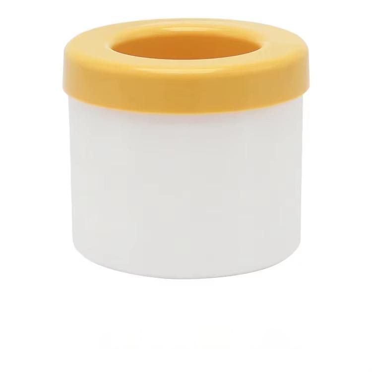 Silicone Ice Cup Mold, Cylinder Ice Cube Maker, Easy Release Freezer Ice Mold for Cocktails & Iced Drinks