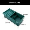 Portable 3 Layer Craft Storage Box with Multiple Compartments for Organized Sewing Tools Large Capacity Organiser