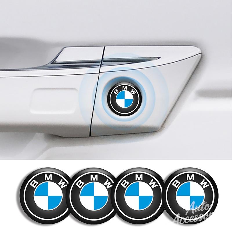 AAACG1 4Pcs 20mm Car Lock Stickers Keyhole Dustproof Decal For BMW M Sport X1 X2 X3 X5 X4 X6 X7 G30 G20 G32 G11 G12 F40 F30 F20 F10 F34