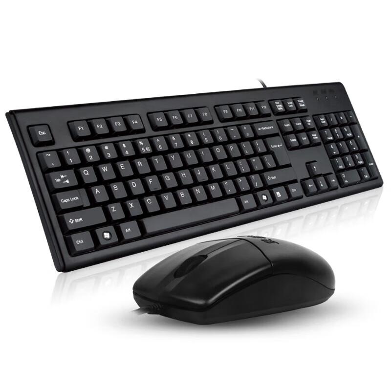 A4TECH Wired Keyboard and Mouse Combo