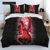 Zero Two DARLING In The FRANX Comfortable Duvet Comfortable Quilt Cover Pilowcase Beding Set Children Bedrom Decoration Home Textile