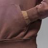 Jordan Flight Fleece Casual Thin Velvet Pullover Hoodie Men Hoodies Light-Brown FV7250231