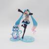 Anime Hatsune Miku My Little Pony Friendship Is Magic Figure Action Figurine Pvc Statue Model Cartoon Kawaii Toy