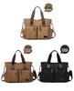 Men's Large Capacity Casual Canvas Crossbody Handbag