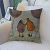 Sam Toft Art Abstract Landscape Cushion Cover Decorative Pillow Sofa Home Decor Case Pillow Cases