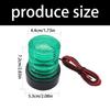 Waterproof Marine Grade Signal Lights with 8 LEDs Bright LED Boat Navigation Lights Plastic Lamp Suitable for Boats