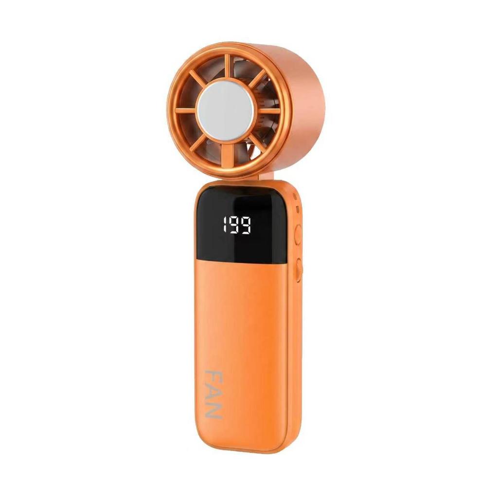 Handheld Fan with Semiconductor Plate for Personal Use and Outdoor Travel