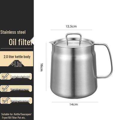 Edelstahl 304 Fettabscheider & Ölfiltertopf