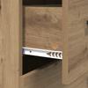 Sideboard Artisan Oak 69.5 x 34 x 90 cm Engineered Wood and Iron