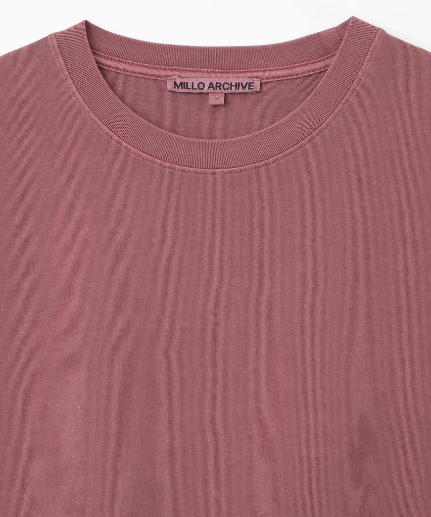 MILLO ARCHIVE Essential Pigment Dyed T-Shirt [Indigo Red]