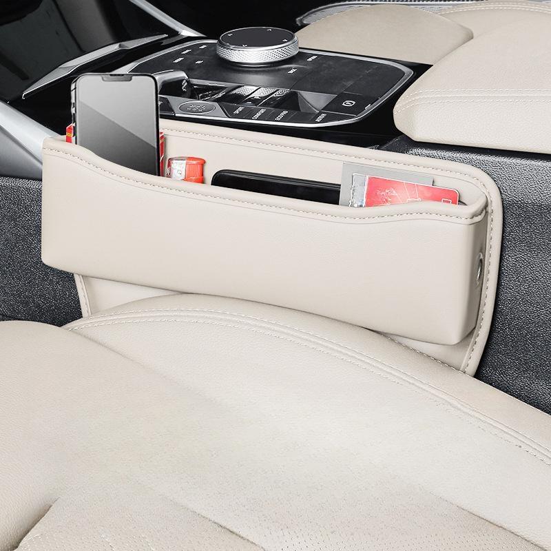Universal Car Seat Gap Storage Box Auto Console Side Pocket Seat Crevice Organizer Car Interior Accessories Accesorios Para Auto