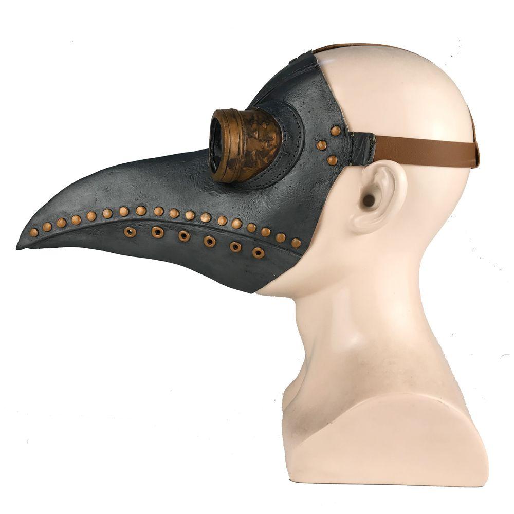 Masquerade Prop Halloween Scary Masks Party Cosplay Props Medieval Steampunk Mask Doctor Bird Mask