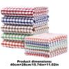 Cotton Dish Towels 10X Cotton Kitchen Dish Towels Absorbent 15.75x11.02 Inches Ultra Soft Cotton Cloth Quick-Drying Flour Sack