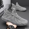 Men's New Work Breathable Soft Sole Trendy Running and Leisure Sports Shoes with Wear-resistant Design Zapatillas De Deporte