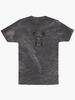 Black Panther Cute Baby Black Panther Cub on Blue Vintage Wash Unisex T-Shirt